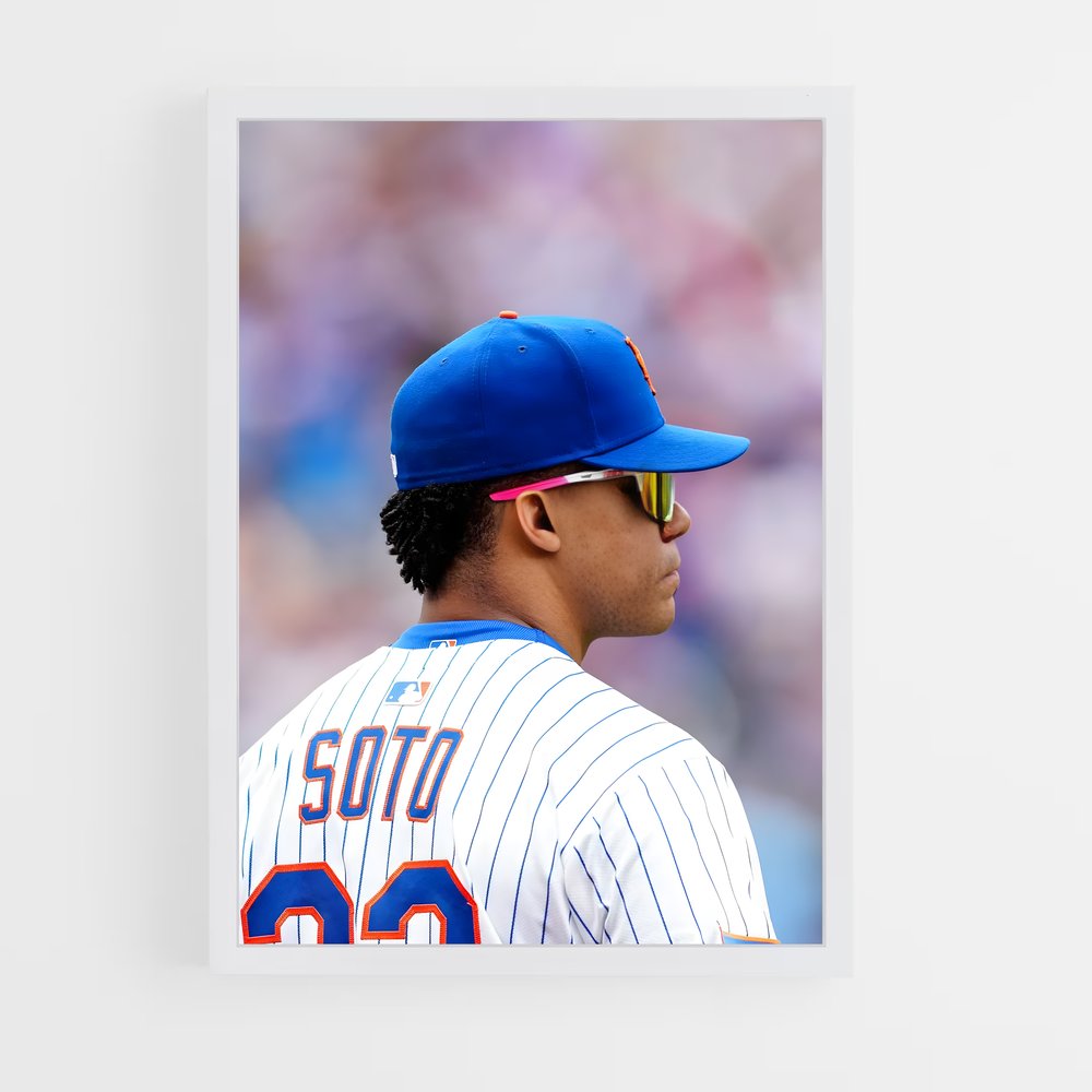 Poster La Star du Diamant – affiche Baseball (vue 3)